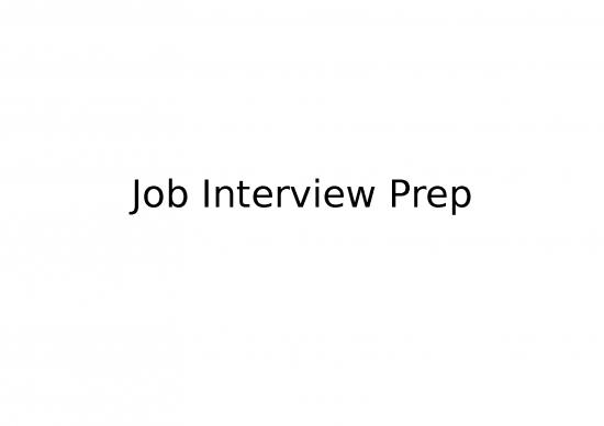 picture Ppt Job Interview Presentation 65937 | Job Interview Prep