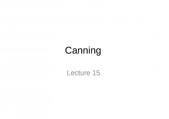 picture Canning Slideshare 66792 | Lecture 15 Canning