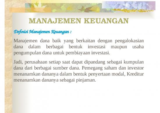 picture Kebijakan Ppt 64334 | Manajemen Keuangan Materi 3