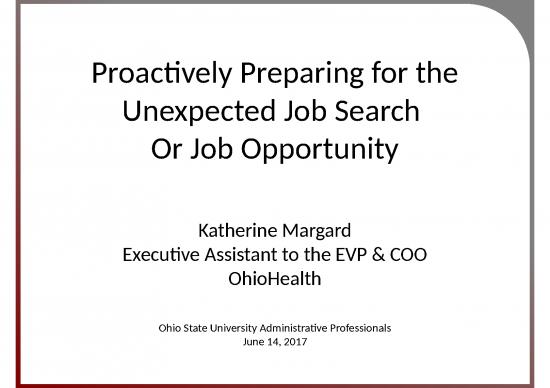 picture Professional Presentation Powerpoint 66040 | Margard Proactively Preparing For The Unexpected Job Search Osuap2017 1 26u9o6m