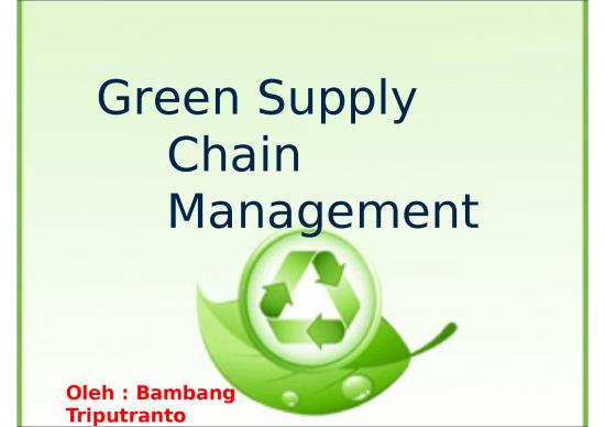 picture Ppt Manajemen Keuangan 64400 | Materi 2 Green Supply Chain Management picture Ppt Manajemen Keuangan 64400 | Materi 2 Green Supply Chain Management