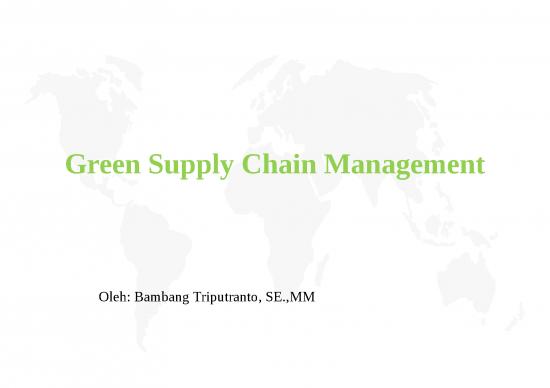 picture Manajemen Operasional Ppt 64401 | Materi 3 Green Scm