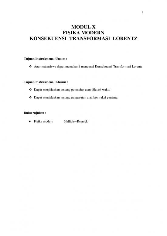 picture Transformasi 64159 | Modul Ix & X Fismodkonsekuensi Tranformasi Lorentz