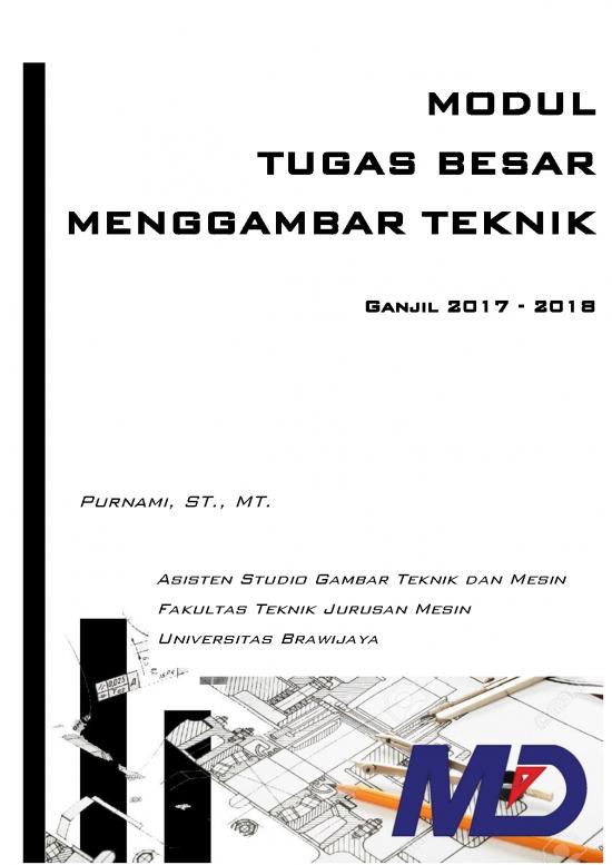 Modul Tugas Besar Menggambar Teknik 2017 2018