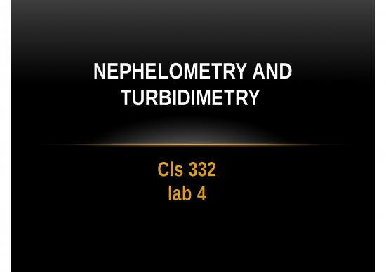 picture1_Analysis Ppt 66826 | Nephelometry Turbidimetry  Cls 332 Lab 4