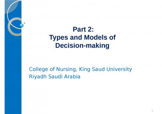 picture1_Decision Making Ppt Free Download 66582 | Nurs 425 Lecture 2 Types And Models Of Decision Making