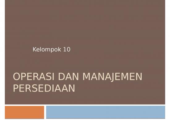 picture Manajemen Persediaan Ppt 64921 | Operasi Dan Manajemen Persediaappt