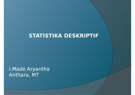 picture Power Point Statistik 64710 | Pengantar Statistika D3