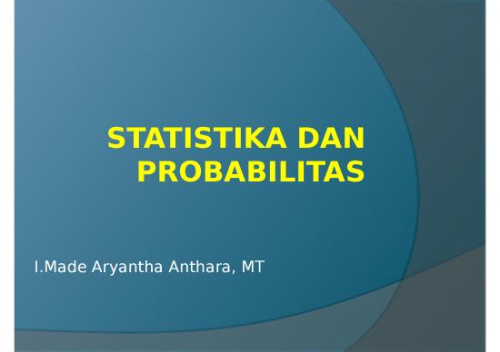 picture Power Point Statistik 64711 | Pengantar Statistika Dan Probabilitas