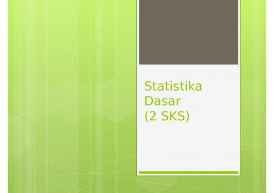 picture Power Point Statistik 64434 | Pertemuan 1 Statdas Pgsd Ueu Silabus Statistika Dasar1