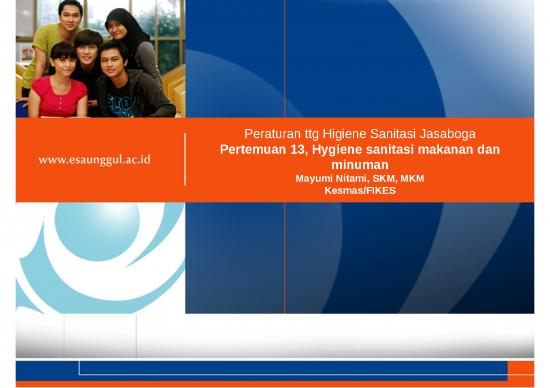 picture Contoh Power Point Usaha Makanan 65177 | Ppt Ueu Sanitasi Makanan Dan Minuman Pertemuan 13