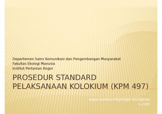 picture Ppt Seminar Proposal Skripsi Yang Menarik 64546 | Prosedur Standard Pelaksanaan Kolokium Kpm 497