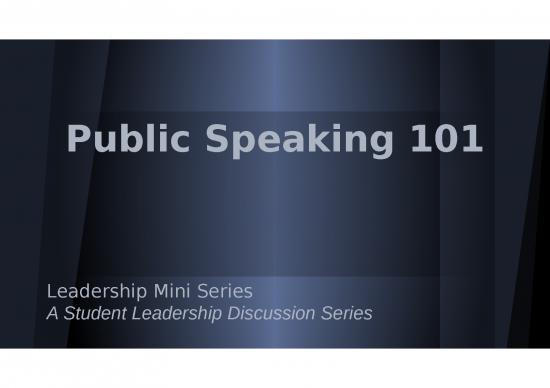 15 Ppt Public Speaking Files | Download Free Collection Files