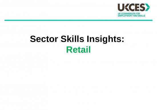 picture1_Powerpoint Presentation Introduction 65649 | Sector Skills Insights Retail Summary Slide Pack