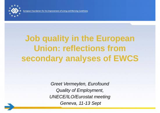 picture1_Ppt Job Interview Presentation 66479 | Session 8   Eurofound Work On Job Quality Indices   Eurofound