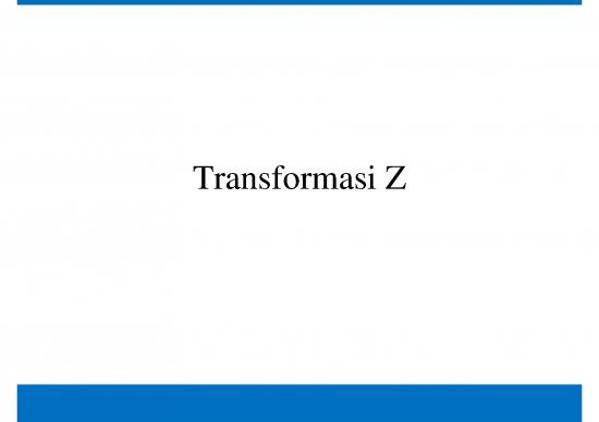 picture Transformasi 65048 | Signal Sistem Lec 4a