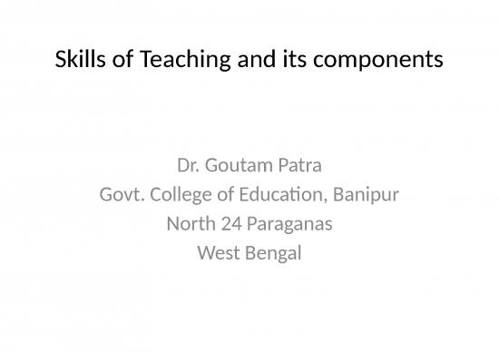 picture Presentation Skills Ppt 65682 | Skills Of Teaching