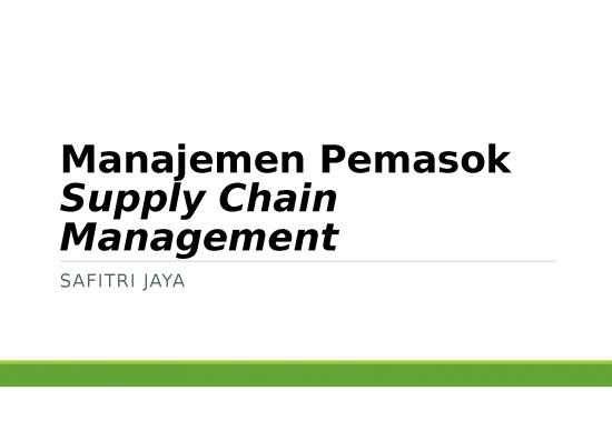 picture1_Power Point Manajemen 64633 | Slide Inf403 Pertemuan 13 Manajemen Pemasok