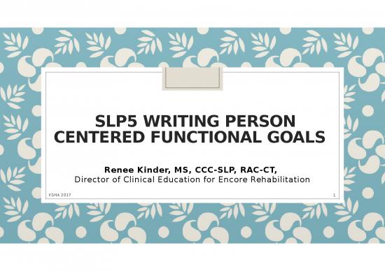 picture Writing Ppt 66609 | Slp5 Writing Person Centered Functional Goals