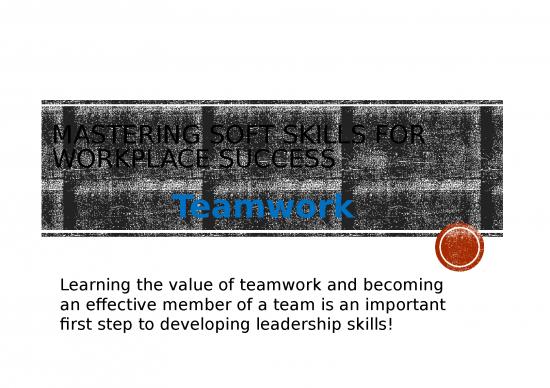 picture1_Presentation Skills Ppt 65990 | Teamwork By Bubba Workshop
