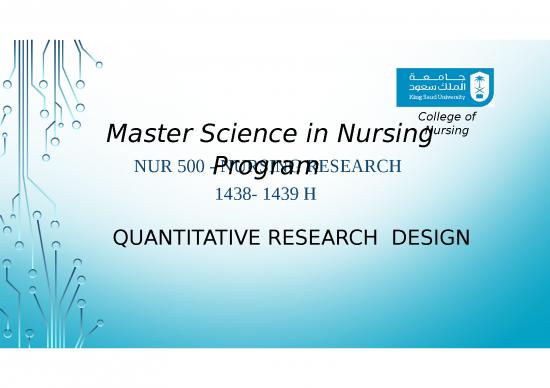 picture Research Design Slideshare 66831 | Unit 6 Qunatitative Design 1