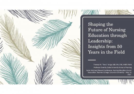 picture Presentation Skills Ppt 66327 | Valigshaping The Future Of Nursing Education Through Leadershi051421