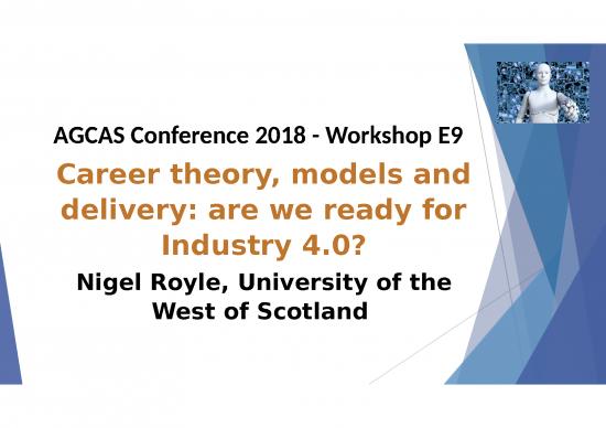 picture1_Career Ppt 66085 | Workshop E9 Career Theory, Models And Delivery Are We Ready For Industry 0