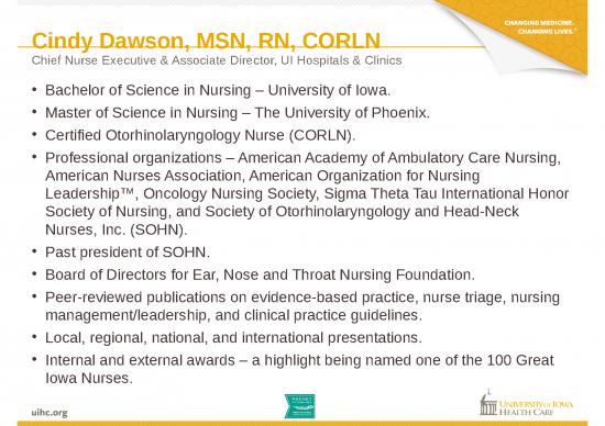 Nurse Ppt 66626 | 10 Dawson Department Of Nursing