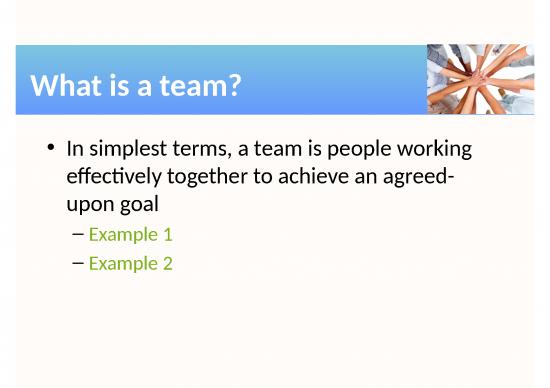 Presentation Skills Ppt 66319 | 1 Teamwork Module