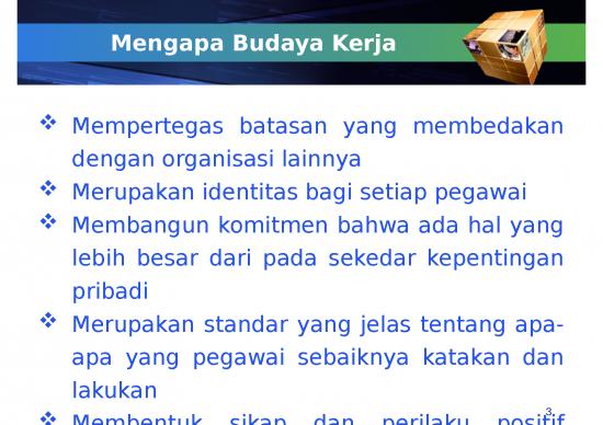 Presentation Skills Ppt 65646 | 07 Membangun Budaya Kerja