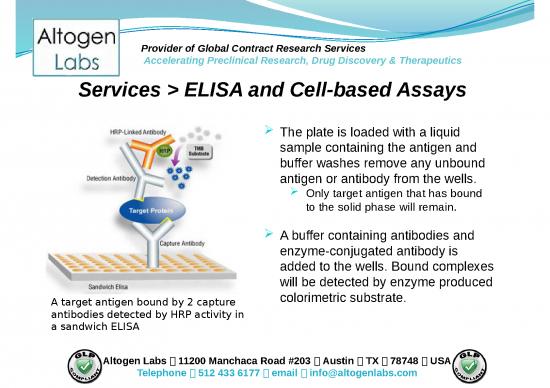 Activity Ppt 66692 | Altogen Labs Elisa Service Cell Assay Development