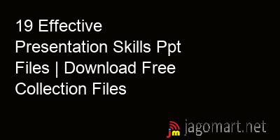 picture 19 Effective Presentation Skills Ppt Files | Download Free Collection Files
