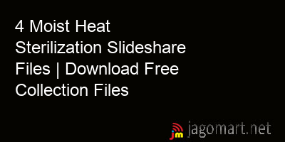 picture 4 Moist Heat Sterilization Slideshare Files | Download Free Collection Files