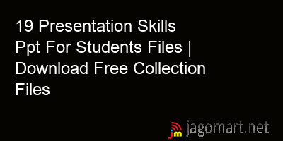 picture 19 Presentation Skills Ppt For Students Files | Download Free Collection Files