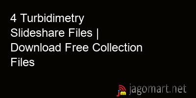 picture 4 Turbidimetry Slideshare Files | Download Free Collection Files