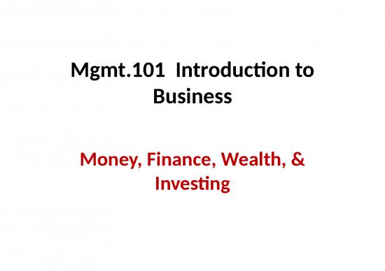 picture Business Finance Ppt 67630 | 101 Money
