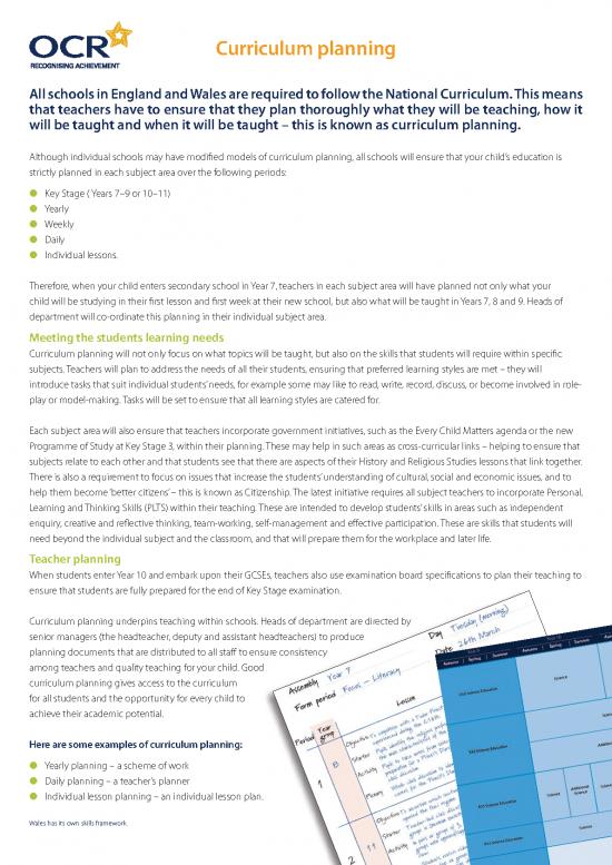 picture Education Pdf 69130 | 15385 Curriculum Planning