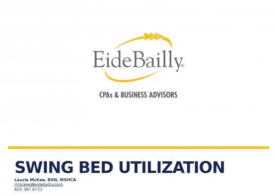 picture1_Marketing Ppt 67553 | 1 Swing Bed Utilization