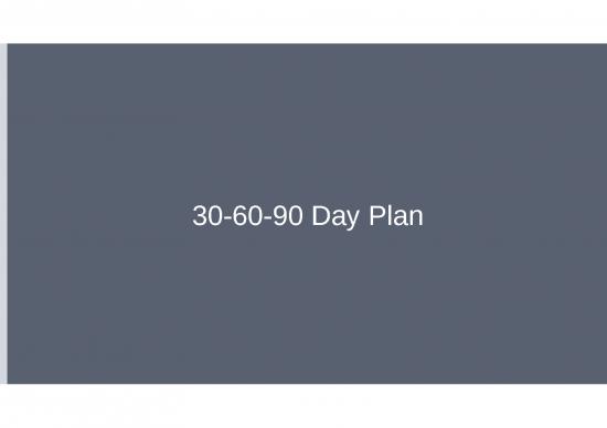 picture Business Plan Ppt Slideshare 68743 | 30 60 90 Day Template Final