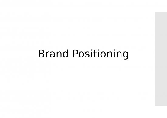 picture Brand Positioning Ppt 67229 | 3 Brand Positioning