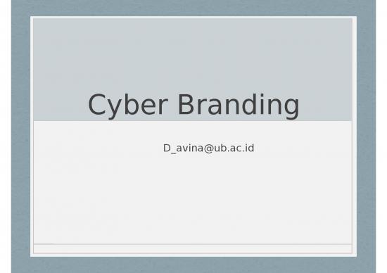 picture Brand Presentation Ppt 67220 | 3 Cyber Branding