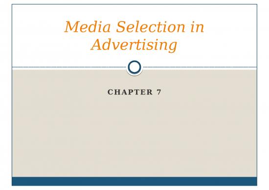 picture Consumer Behaviour Ppt 67614 | 434ch7 Mediaadvertising New