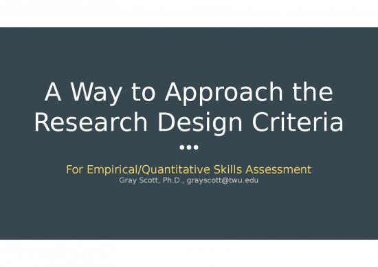 picture1_Research Design Slideshare 67044 | A Way To Approach The Research Design Criteria