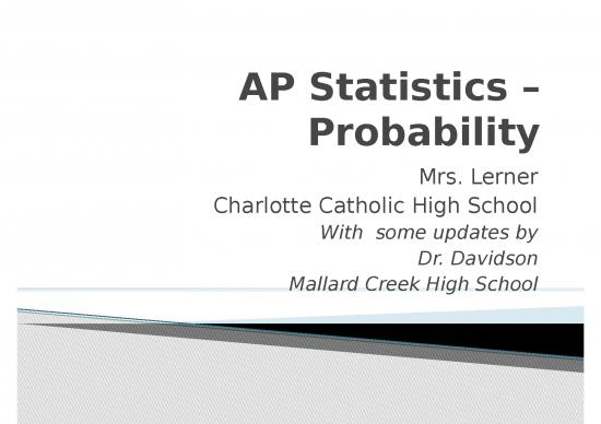 picture1_Probability Powerpoint 67538 | Ap Statistics   Probability   Updated