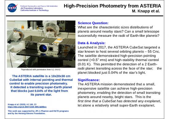 picture Photometry Slideshare 67007 | Bailey Jplresearchhighlight Asteria