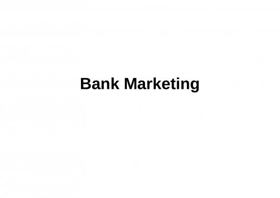 picture Marketing Ppt 67534 | Bank Marketing