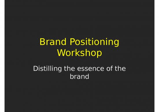 picture Brand Positioning Ppt 68502 | Brand Positioning Workshop