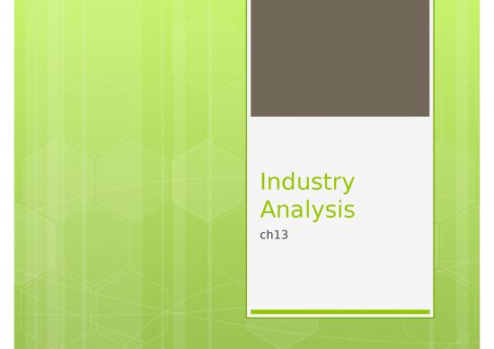 picture Project Plan Powerpoint 67405 | Ch13  Industry Analysis  0