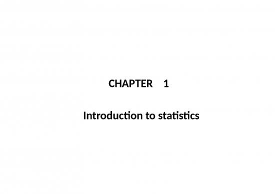 picture Statistical Analysis Ppt 69260 | Ch 1 Statistic Page1