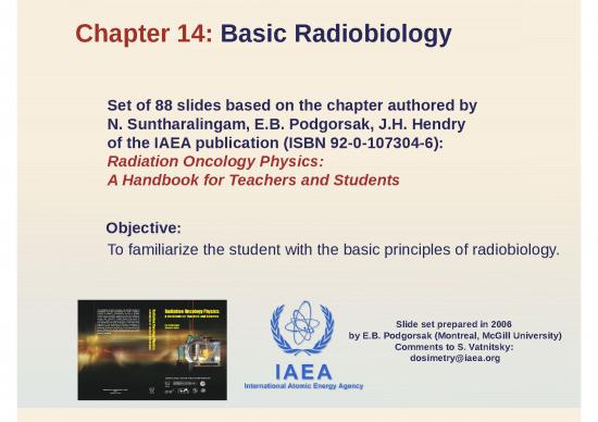 picture Cell Fractionation Slideshare 67148 | Chapter 14 Basic Radiobiology 2010